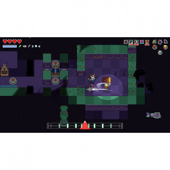 Игра Cadence of Hyrule: Crypt of the NecroDancer Featuring The Legend of Zelda [Nintendo Switch, английская версия] в Волгограде