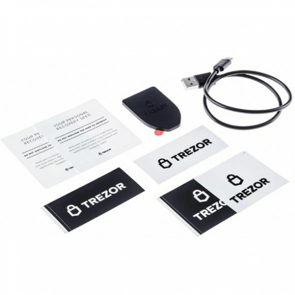 Аппаратный криптокошелек Trezor Model T в Волгограде