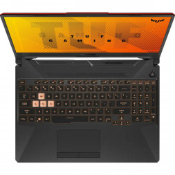 Ноутбук ASUS TUF Gaming A15 FA506NCG-HN330 (15.6", IPS, AMD Ryzen 7 8845HS 3.8ГГц, 8-ядерный, 16ГБ DDR5, 512ГБ SSD, NVIDIA GeForce RTX 3050 - 4 ГБ, без ОС), черный