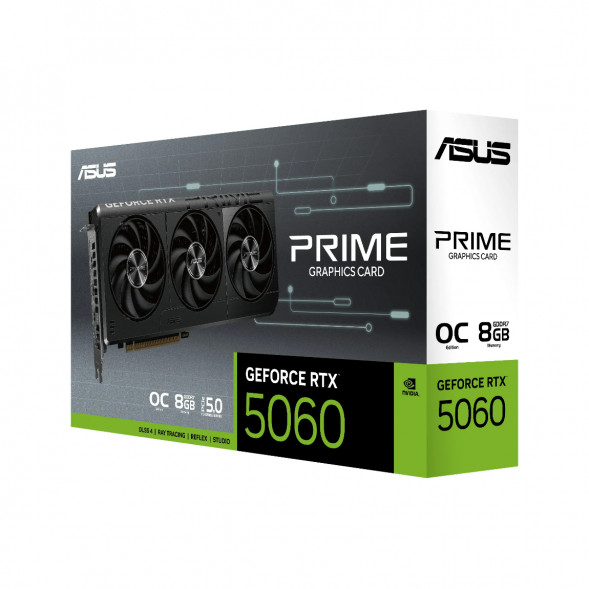 Видеокарта ASUS GeForce RTX 5060 Prime OC 8Gb (PRIME-RTX5060-O8G) в Волгограде