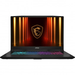 Ноутбук MSI Katana 17 HX B14WGK-274XRU (17.3", IPS, Intel Core i7 14650HX 2.2ГГц, 16 ядер, 32ГБ DDR5, 1ТБ SSD, NVIDIA GeForce RTX 5070 - 8 ГБ, TGP 115Вт, без ОС), черный