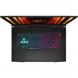 Ноутбук MSI Katana 17 HX B14WGK-274XRU (17.3", IPS, Intel Core i7 14650HX 2.2ГГц, 16 ядер, 32ГБ DDR5, 1ТБ SSD, NVIDIA GeForce RTX 5070 - 8 ГБ, TGP 115Вт, без ОС), черный