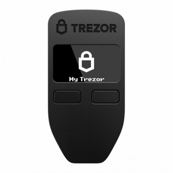 Аппаратный криптокошелек Trezor One, Black в Волгограде