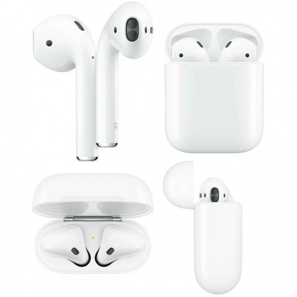 Беспроводные наушники Apple AirPods 2 (с зарядным футляром) MV7N2 в Волгограде