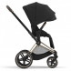 Коляска 2 в 1 Cybex Priam IV Sepia Black, шасси Rosegold в Волгограде