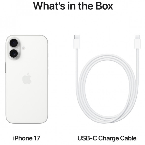 Смартфон Apple iPhone 17 256GB eSim, White в Волгограде