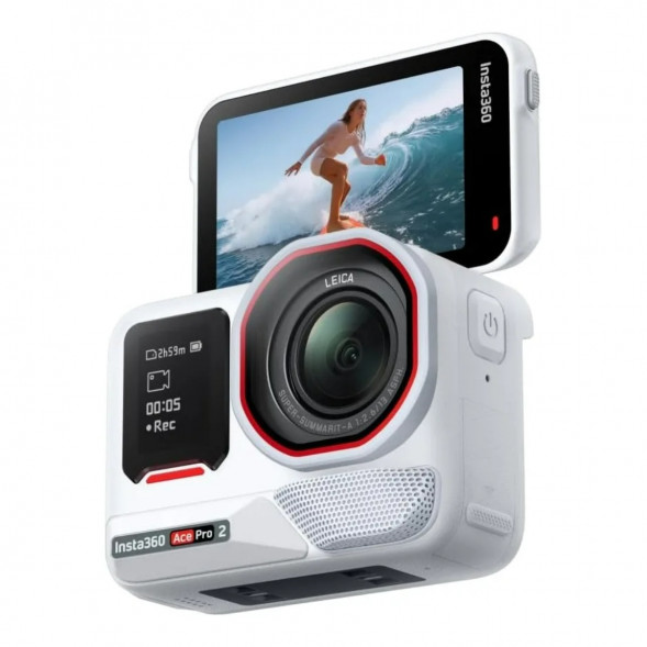 Экшн-камера Insta360 Ace Pro 2 Single Battery Xplorer Bundle, Arctic White в Волгограде