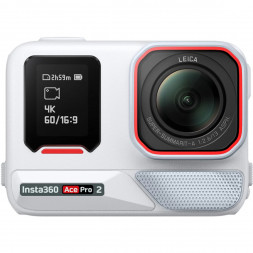 Экшн-камера Insta360 Ace Pro 2 Single Battery Xplorer Bundle, Arctic White
