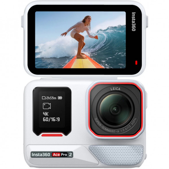 Экшн-камера Insta360 Ace Pro 2 Single Battery Xplorer Bundle, Arctic White в Волгограде