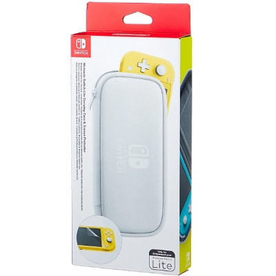 Nintendo Чехол и защитная плёнка для Nintendo Switch Lite, белый в Волгограде
