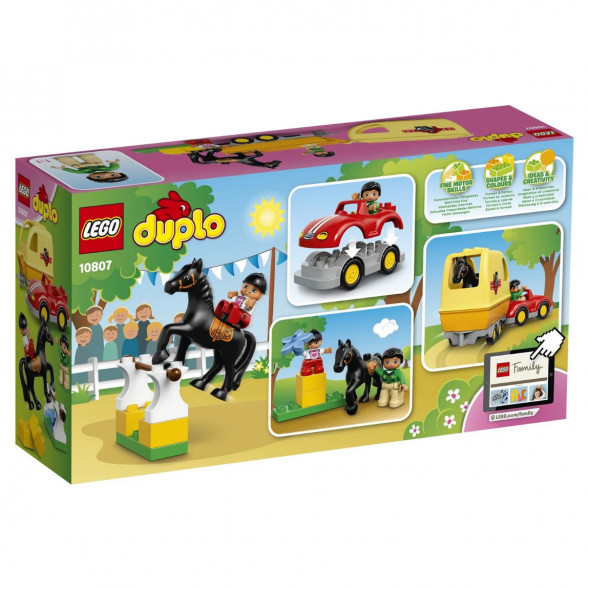Конструктор LEGO DUPLO Town 10807 Трейлер для лошадок в Волгограде