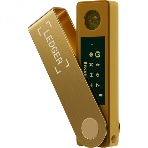 Аппаратный криптокошелек Ledger Nano X, Gold в Волгограде