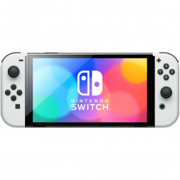 Игровая приставка Nintendo Switch OLED 64 ГБ, белый