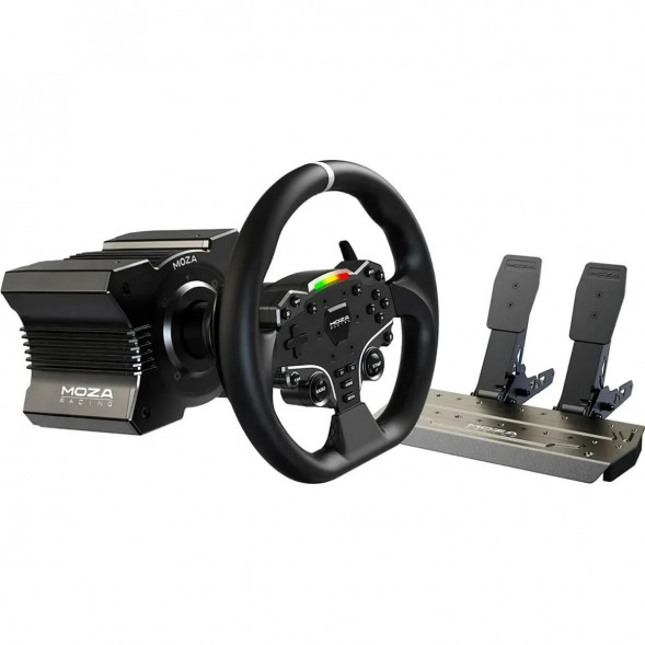 Игровой руль MOZA R5 Bundle (R5 Base, ES Wheel, SR-P Lite double Pedals，R5 Table Clamp) RS20 в Волгограде