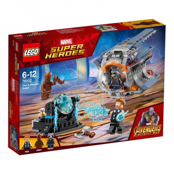 Конструктор LEGO Super Heroes 76102 Война бесконечности: В поисках оружия Тора в Волгограде