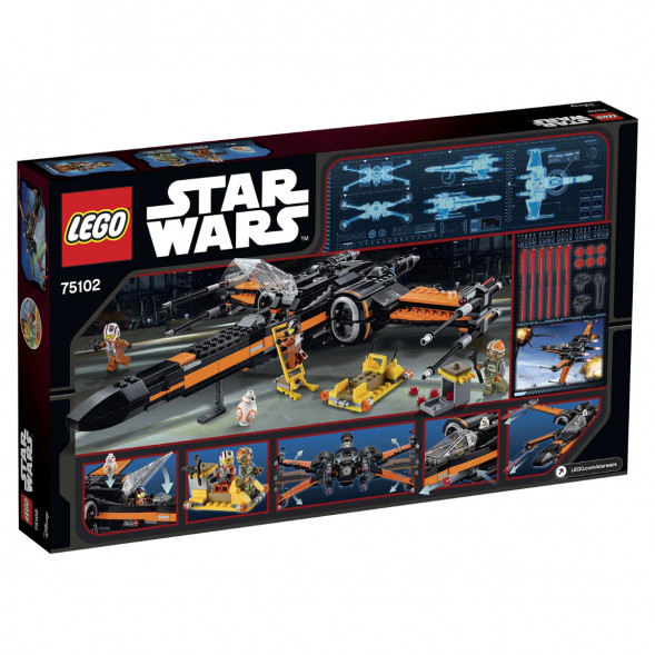 Конструктор LEGO Star Wars 75102 Истребитель По (Poe&amp;#039;s X-Wing Fighter) в Волгограде
