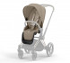 Коляска 2 в 1 Cybex Priam IV Cozy Beige, шасси Rosegold в Волгограде
