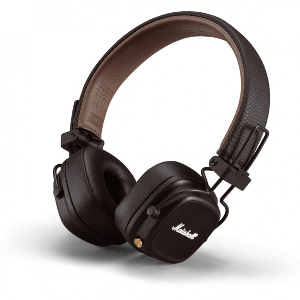 Беспроводные наушники Marshall Major IV, коричневый в Волгограде