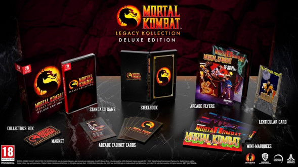 Игра Mortal Kombat: Legacy Kollection. Deluxe Edition [Nintendo Switch, английская версия] в Волгограде