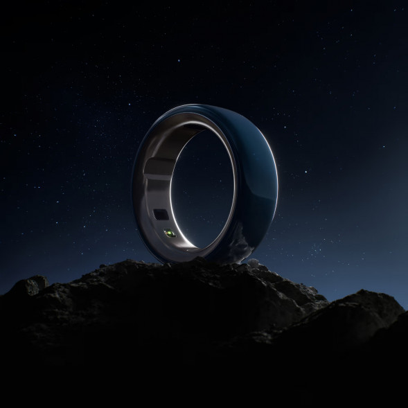 Умное кольцо Oura Ring 4 Ceramic (размер 15), Темная ночь/Midnight в Волгограде