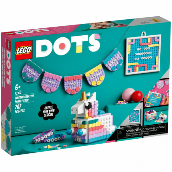Конструктор LEGO DOTS 41962 Творческий семейный набор «Единорог» в Волгограде