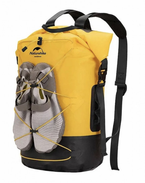 Герморюкзак Naturehike NH21FSB04 30 л, желтый в Волгограде