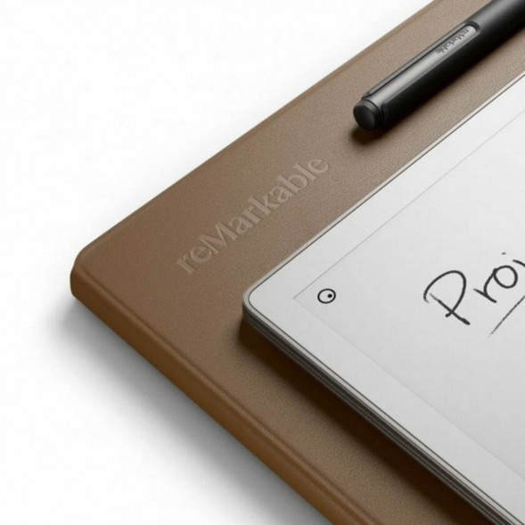 Чехол-книжка reMarkable Book Folio Premium Leather для reMarkable Pro, коричневый в Волгограде