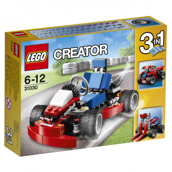 Конструктор LEGO Creator 31030 Красный гоночный карт в Волгограде