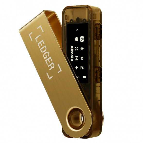 Криптокошелек Ledger Nano S Plus 1 шт., золотой в Волгограде