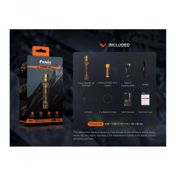 Тактический фонарь Fenix TK20R UE 2800 Lm, Tropic Green в Волгограде