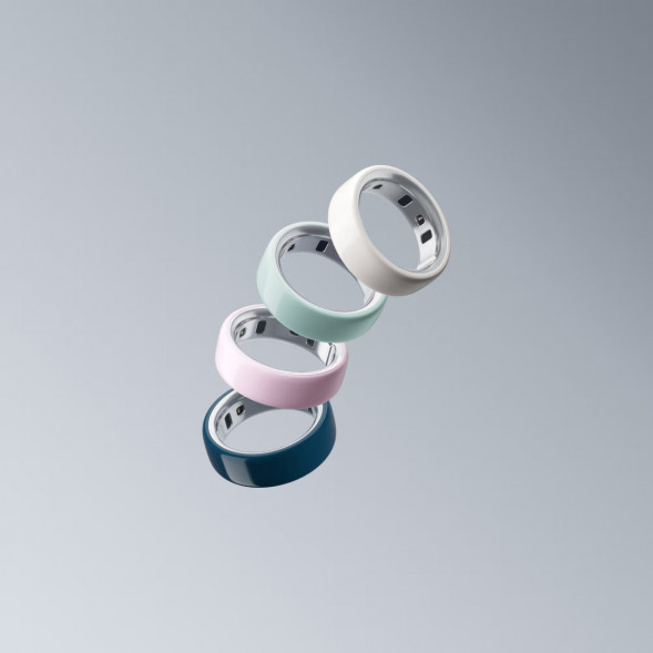 Умное кольцо Oura Ring 4 Ceramic (размер 4), Розовый/Petal в Волгограде