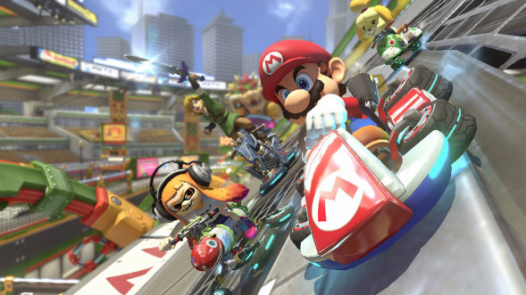 Игра Mario Kart 8 Deluxe Edition для Nintendo Switch, картридж в Волгограде