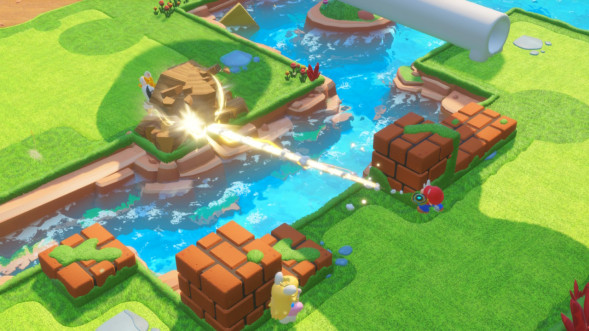 Игра Mario + Rabbids Kingdom Battle [Nintendo Switch, английский язык] в Волгограде