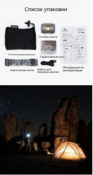 Налобный фонарь Naturehike TD-02, красный/белый