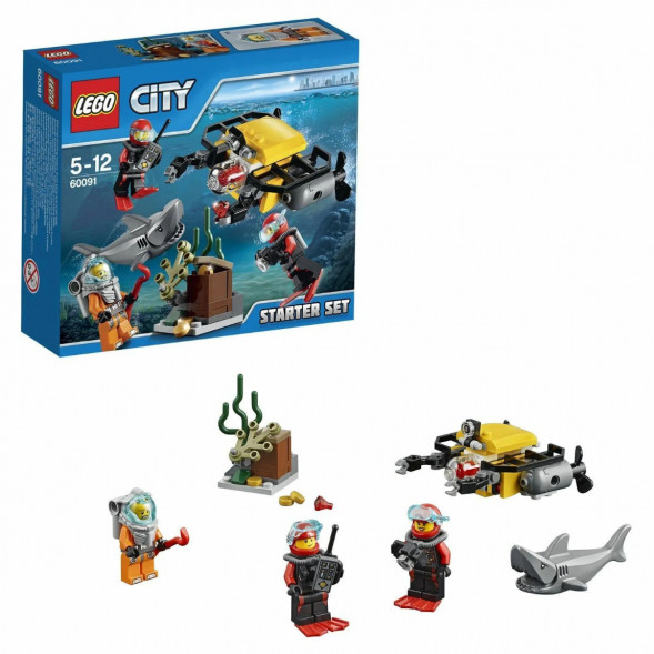 Конструктор LEGO City Deep Sea Explorers 60091 Исследование морских глубин в Волгограде