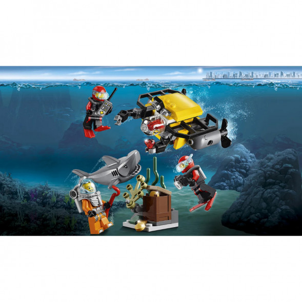 Конструктор LEGO City Deep Sea Explorers 60091 Исследование морских глубин в Волгограде