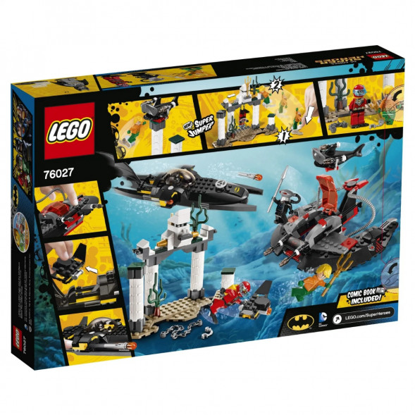 Конструктор LEGO Super Heroes 76027 Глубоководная атака Черного Манта в Волгограде
