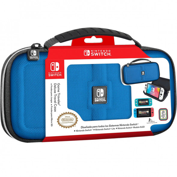 Чехол BIG BEN Deluxe для Nintendo Switch/OLED/Lite, синий в Волгограде