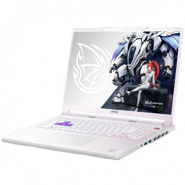 Ноутбук MSI Crosshair A16 HX MLG Edition E8WGXK-089XRUY (16&amp;quot;, IPS, AMD Ryzen 9 8940HX 2.4ГГц, 16 ядер, 16ГБ DDR5, 1ТБ SSD, NVIDIA GeForce RTX 5070 - 12 ГБ, без ОС), белый в Волгограде