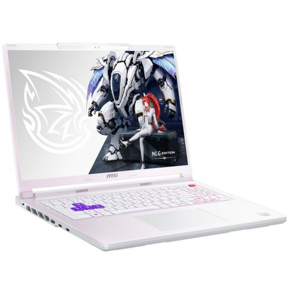 Ноутбук MSI Crosshair A16 HX MLG Edition E8WGXK-089XRUY (16&amp;quot;, IPS, AMD Ryzen 9 8940HX 2.4ГГц, 16 ядер, 16ГБ DDR5, 1ТБ SSD, NVIDIA GeForce RTX 5070 - 12 ГБ, без ОС), белый в Волгограде