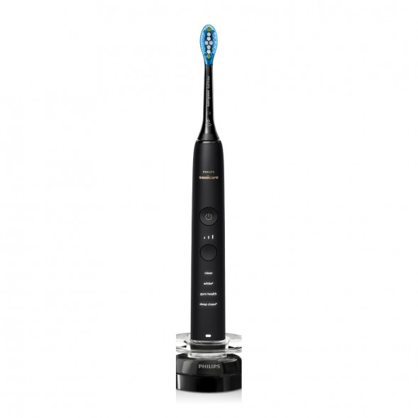 Набор из 2 электрических зубных щеток Philips Sonicare DiamondClean 9000 HX9914/54, чёрный в Волгограде
