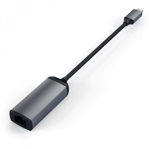 Адаптер Satechi USB-C - Ethernet ST-TCENM, серый космос в Волгограде