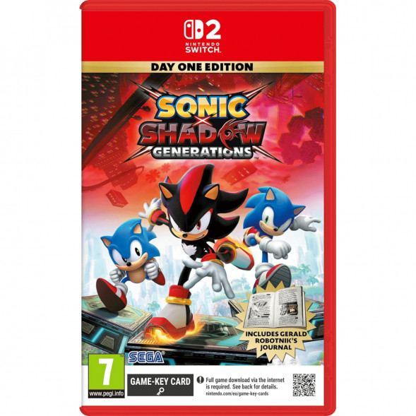 Игра Sonic x Shadow Generations. Day One Edition [Nintendo Switch 2, русские субтитры] в Волгограде