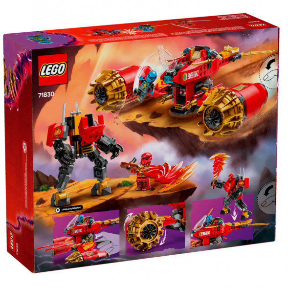 Конструктор LEGO Ninjago 71830 Боевой робот Кая «Всадник бури» в Волгограде