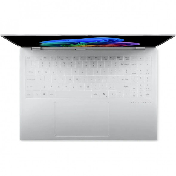 Ноутбук Acer Swift Air 16 SFA16-61M-R721 (16&amp;quot;, OLED, AMD Ryzen AI 7 350 2ГГц, 8 ядер, 16ГБ LPDDR5, 1ТБ SSD, AMD Radeon 860M, без ОС), серебристый в Волгограде