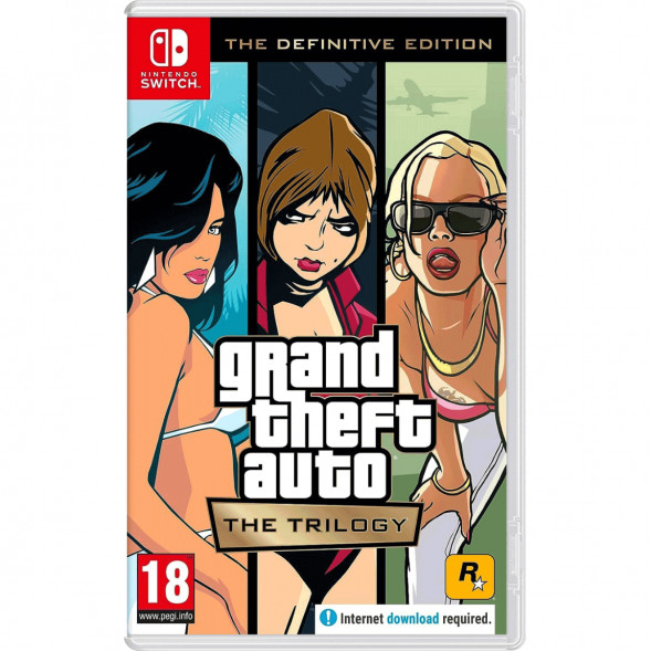 Grand Theft Auto: The Trilogy - The Definitive Edition [Nintendo Switch, русские субтитры] в Волгограде