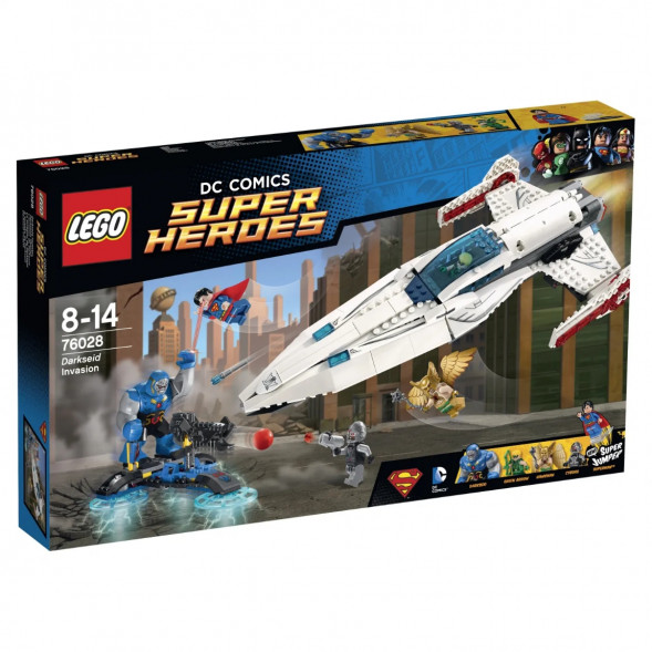 Конструктор LEGO Super Heroes 76028 Вторжение Дарксайда в Волгограде