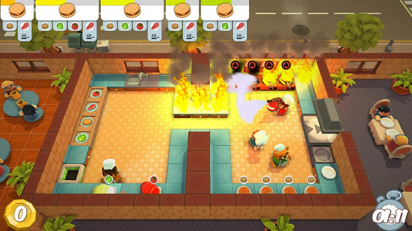 Игра Overcooked &amp;amp; Overcooked 2 [Nintendo Switch, английская версия] в Волгограде