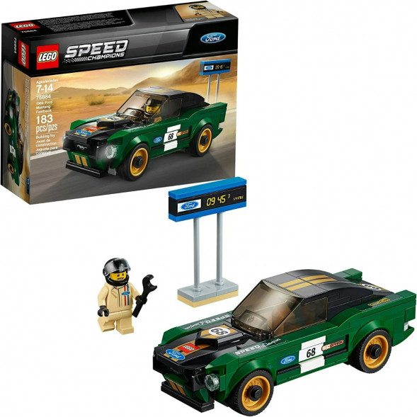Конструктор LEGO Speed Champions 75884 1968 Ford Mustang Fastback в Волгограде