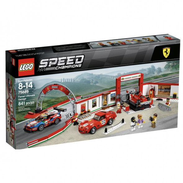 Конструктор LEGO Speed Champions 75889 Гараж Ferrari в Волгограде